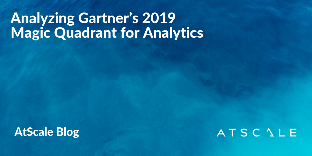 Gartner's Magic Quadrant for Analytics