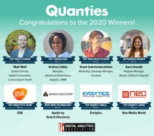 2020 DAA Quantie Awards