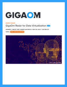 On November 24, 2020, Andrew Brust and Yiannis Antoniou published the GigaOm Radar for Data Virtualization report. AtScale was identified as an “Outperformer” in the report. GigaOm’s analysts cited AtScale’s strengths as “Excellent semantic layer capabilities. Automated data engineering based on observed data and user patterns. Good governance and metadata features.” 