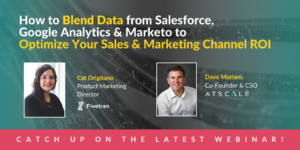 Blending Saas Data To Measure Sales Marketing Channel Roi