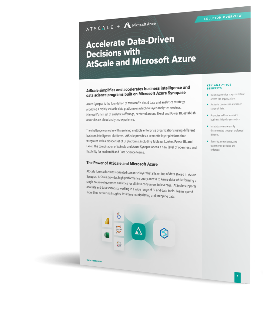 AtScale & Amazon RedShift: Cloud Data Warehouse  AtScale