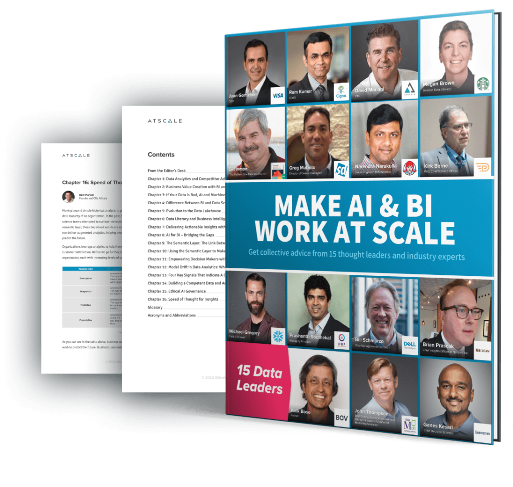 Make AI & BI work at Scale book