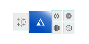 Tableau and AtScale enterprise analysis diagram