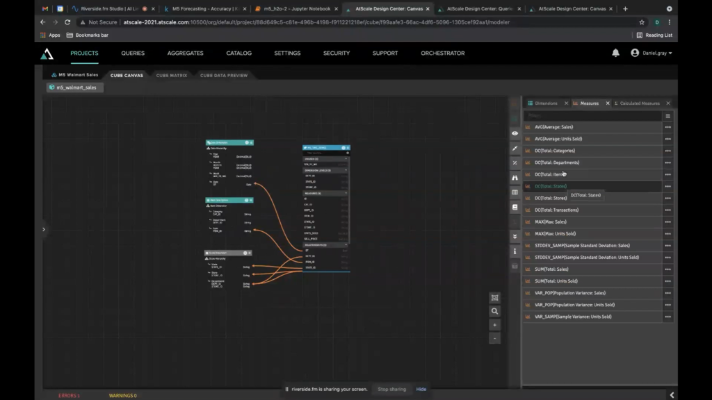 AtScale's Modeling Tool