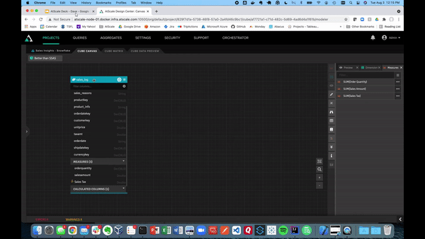 Using Library Pane to Store Dimension in AtScale Design Center