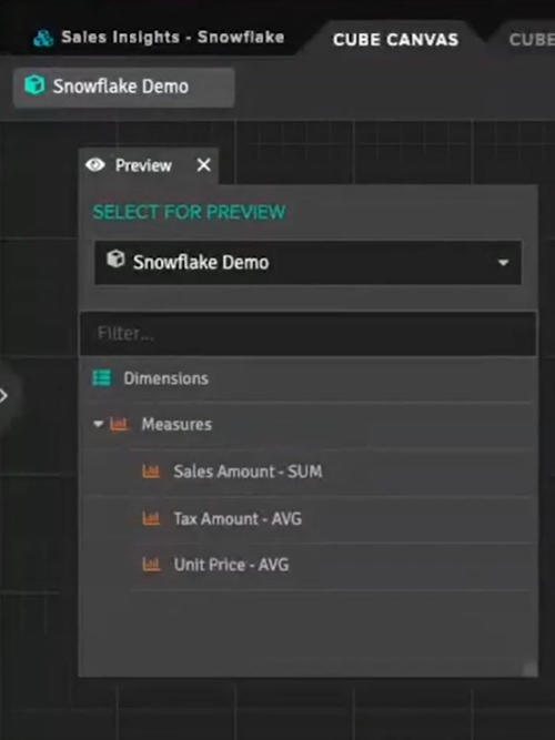 AtScale Platform - View Measures