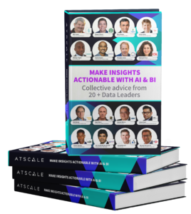 Make Insights Actionable with AI and BI - book stack