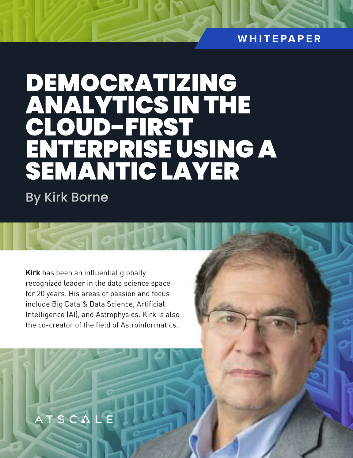 Democratizing Analytics in the Cloud-First Enterprise Using a Semantic Layer - Cover