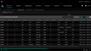 AtScale Cube Canvas - View Raw Table Data