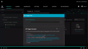 AtScale - API trigger