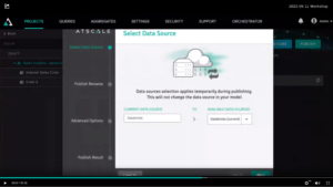 AtScale - publish data model