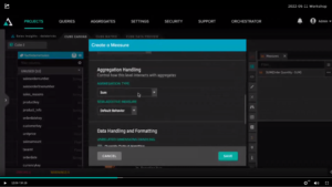 AtScale Design Center -Create a Measure