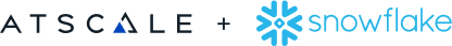 AtScale + Snowflake logo