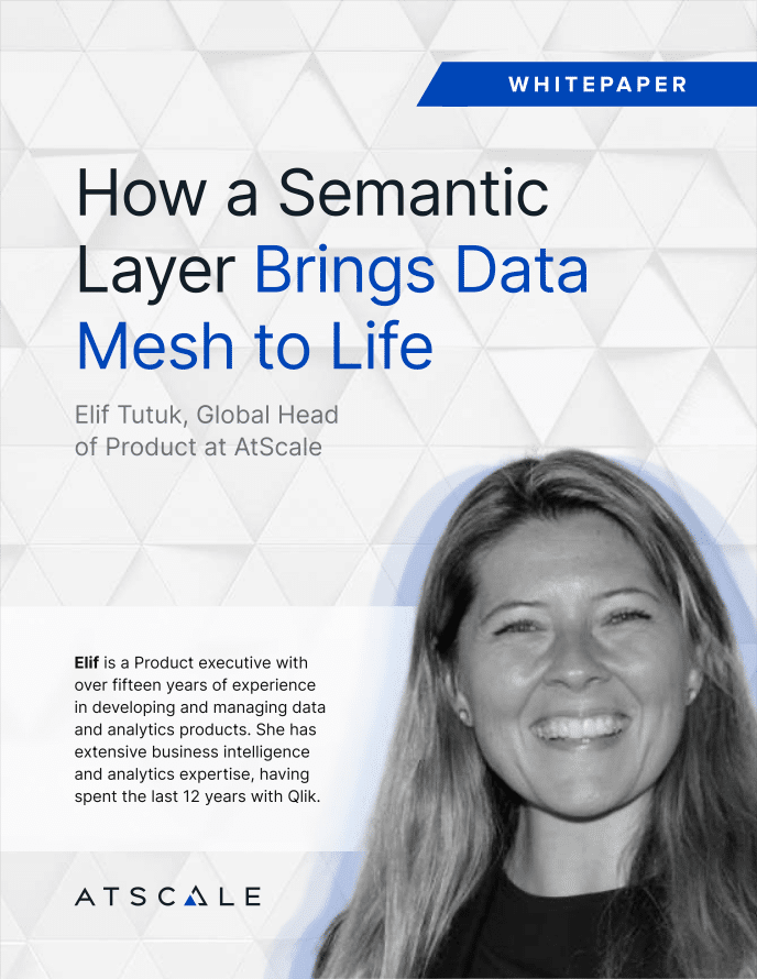 How a Semantic Layer Brings Data Mesh to Life - cover
