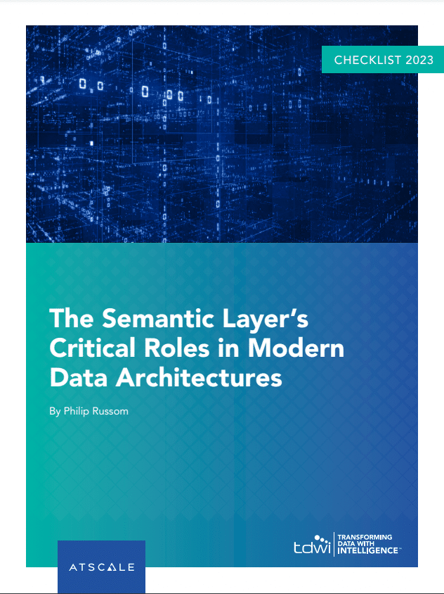 The Semantic Layer's Critical Roles in Modern Data Architectures - cover