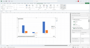dbt Lab’s Jaffle Shop Metrics served by AtScale in an Excel Live Pivot Table