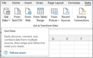 Using Excel to connect AtScale to the data model