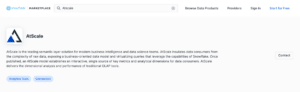 AtScale on Snowflake Marketplace