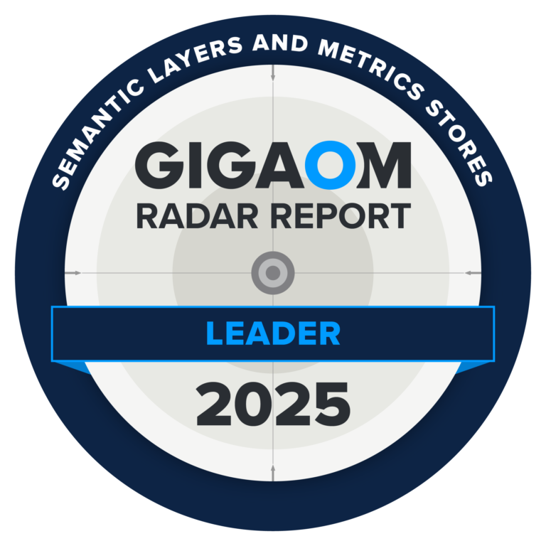 AtScale Named Leader in 2025 GigaOm Radar Report for Semantic Layers