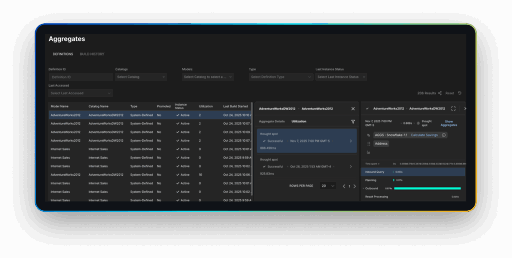 Create aggregates on Snowflake with AtScale’s autonomous optimizer