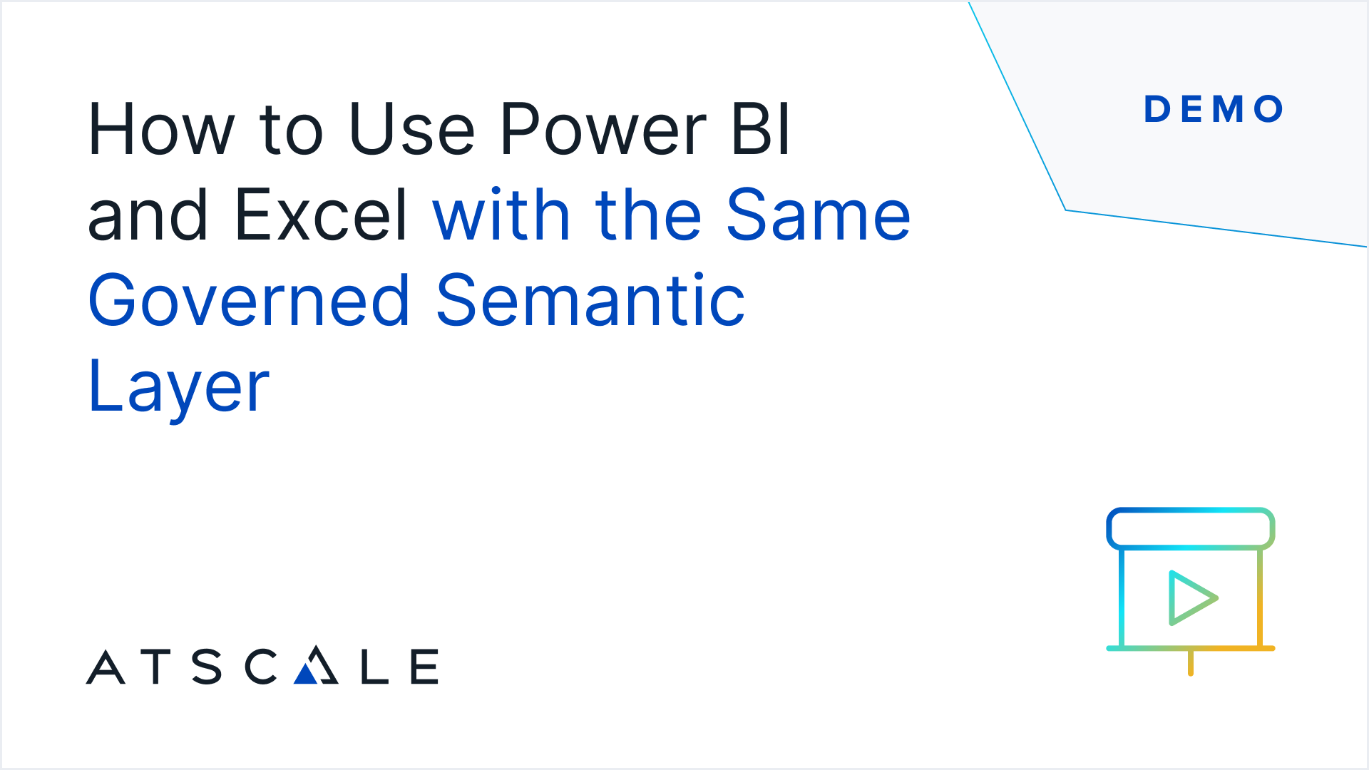 Multidimensional Analytics for Excel & Power BI | AtScale