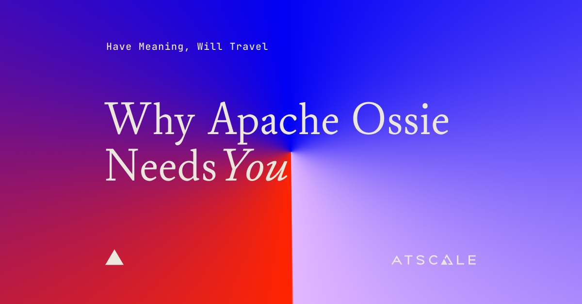 Why Apache Ossie Needs You - blog post
