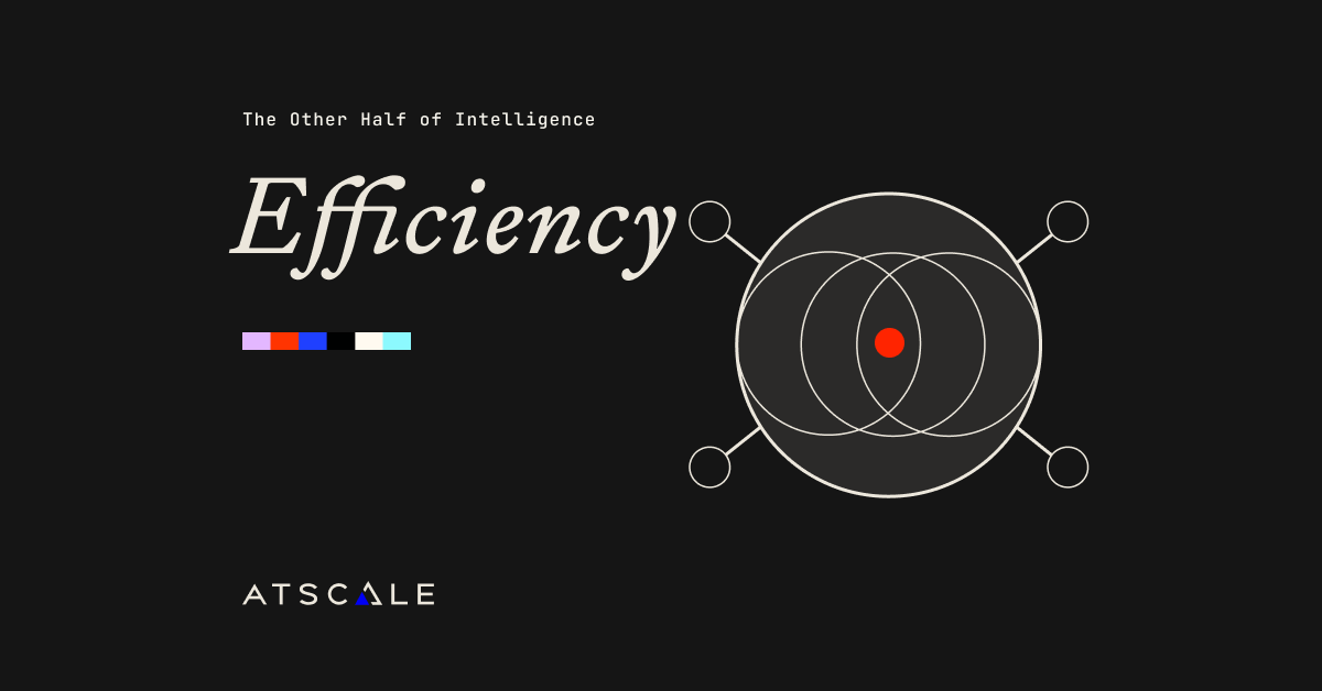 the other half of intelligence efficiency